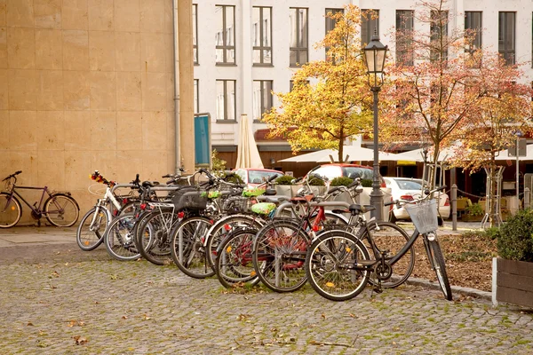 Stand of bicycles — Stock Photo, Image