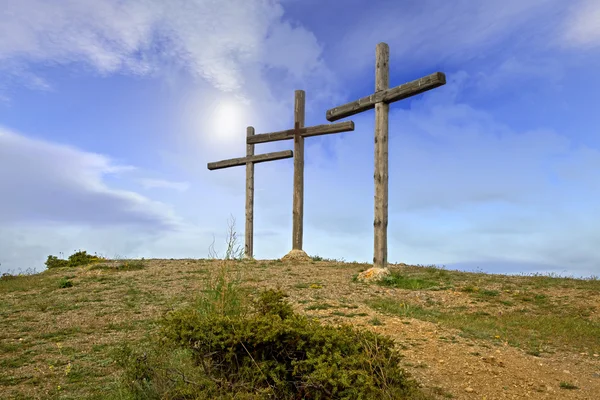 Cruzes para um crucifixo — Fotografia de Stock