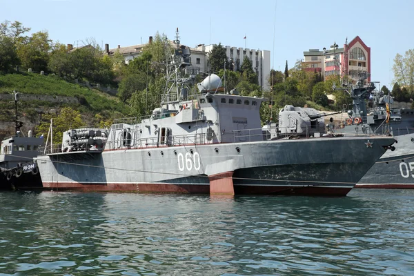Корабли Черноморского флота — стоковое фото