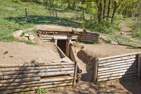 Sapun-gora, edge of line of resistance