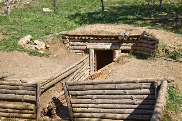 Sapun-gora, kanten av raden av motstånd — Stockfoto