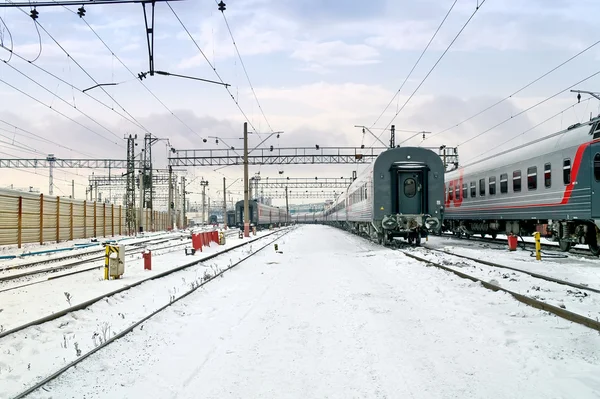 Railway rolling park — Stock Photo, Image