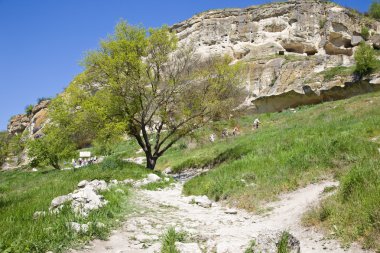 chufut-kale, spelaean şehir - kale