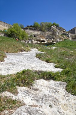 chufut-kale, spelaean şehir - kale