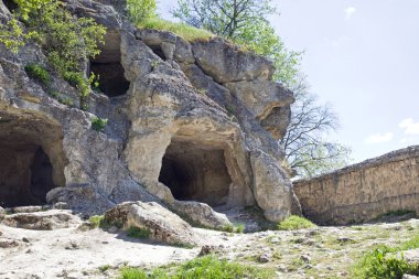chufut-kale, spelaean şehir - kale