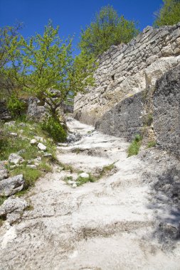 chufut-kale, spelaean şehir - kale