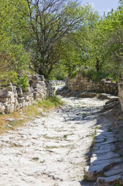 chufut-kale, spelaean şehir - kale