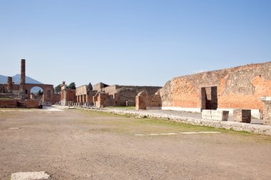 Pompeii. Kent Meydanı