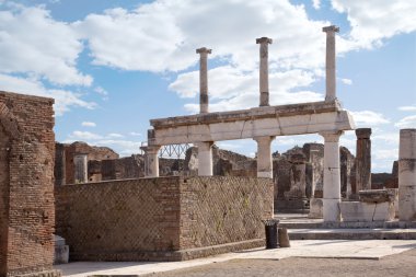 Pompeii. Kent Meydanı