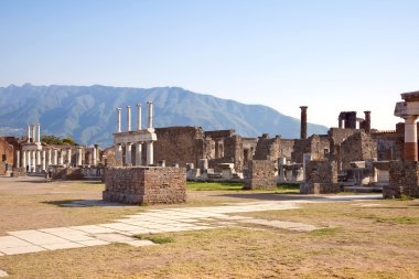 Pompeii. Kent Meydanı