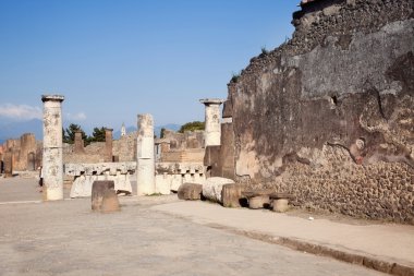 Pompeii. Kent Meydanı