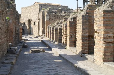 Pompeii. sokak