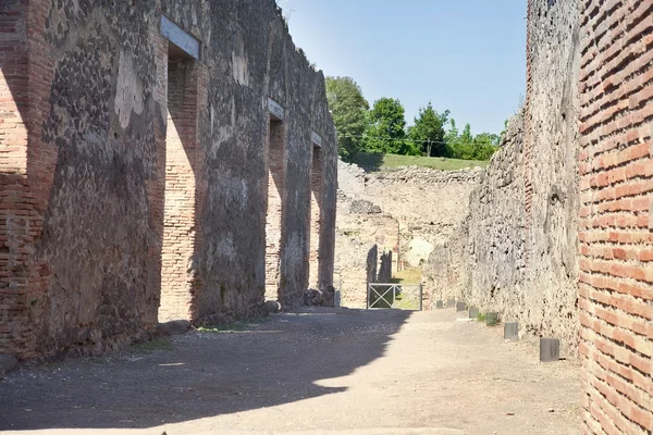 Pompeii. Straat — Stockfoto