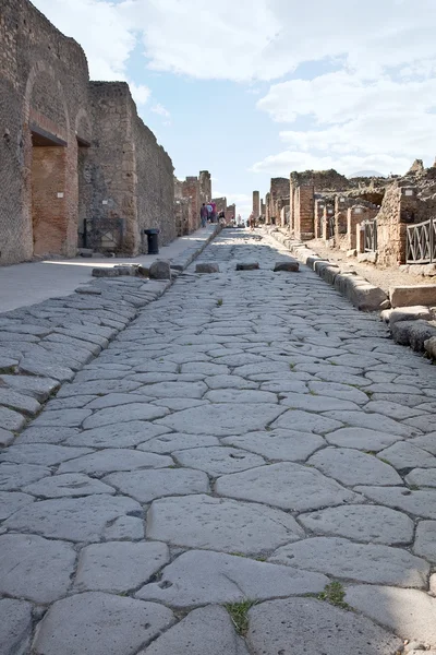 Pompeii. Street — Stock Photo, Image