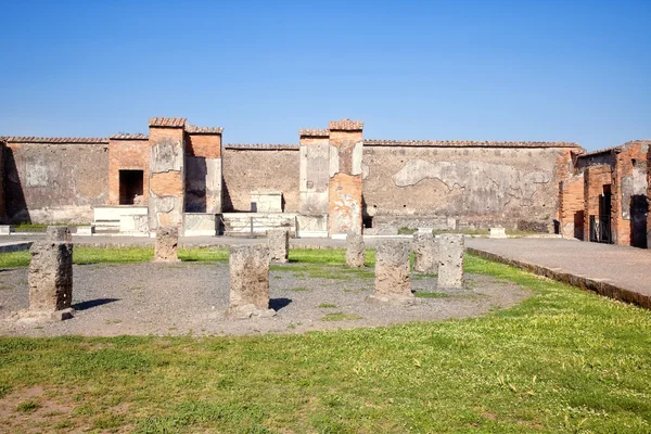 Pompeii. stadsplein — Stockfoto