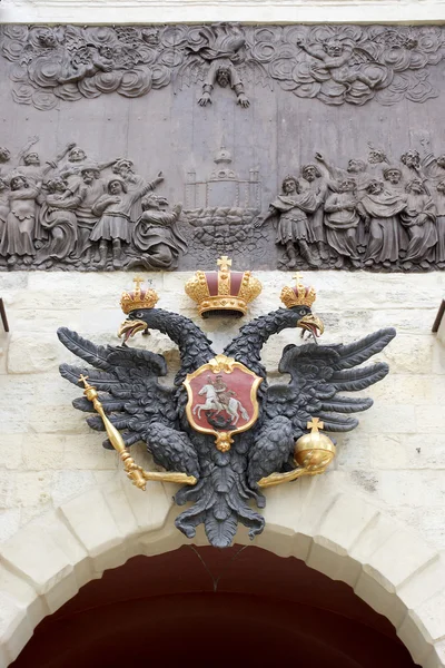 Russisches Wappen — Stockfoto