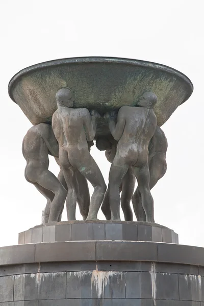 Esculturas em Frogner park — Fotografia de Stock