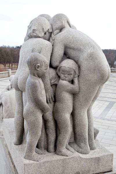 Skulpturer i Frognerparken — Stockfoto