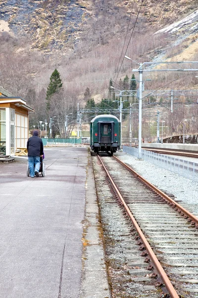 철도 역 — 스톡 사진