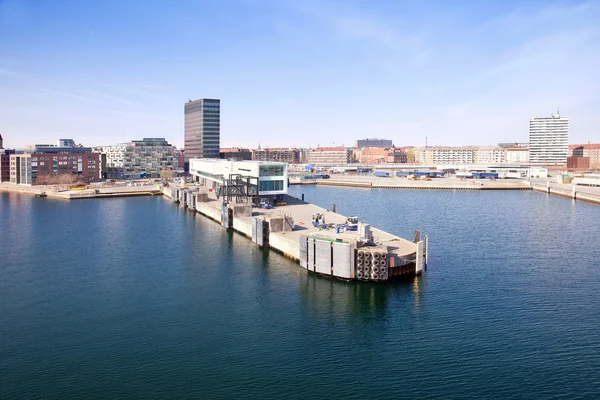 En la ciudad portuaria de Copenhague — Foto de Stock