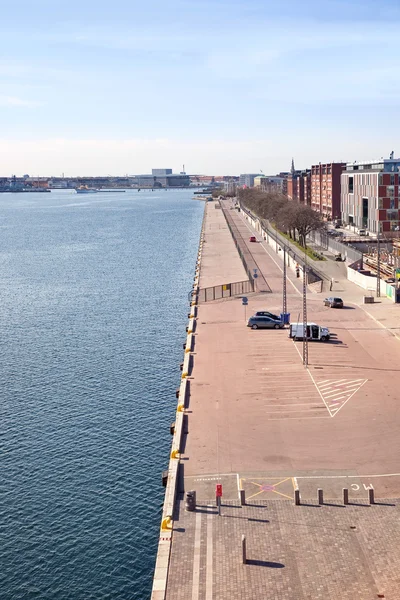 In der Hafenstadt Kopenhagen — Stockfoto