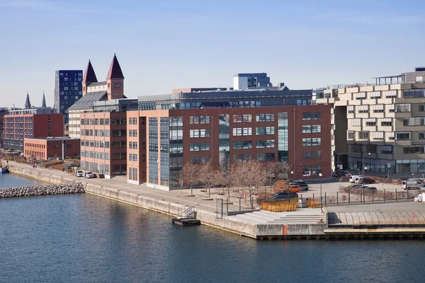 In der Hafenstadt Kopenhagen — Stockfoto