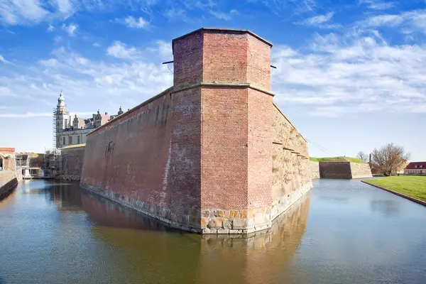 Denemarken. gehucht kasteel. Kasteel Kronborg — Stockfoto