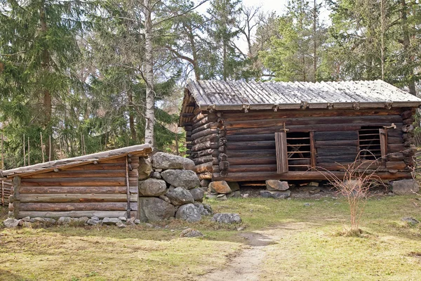 Villaggio finlandese — Foto Stock