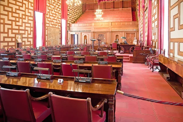 Stadhuis. hal van adviezen — Stockfoto