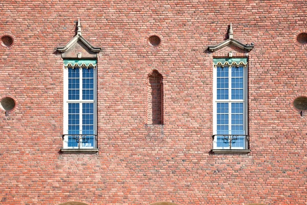 Stockholm. fasaden på stadshuset — Stockfoto