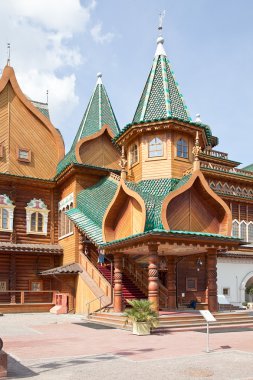 Çar aleksey Mihailoviç'in Sarayı romanov. geçit sundurma