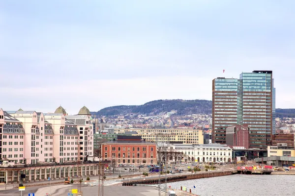 Oslo, krajobraz miasta — Zdjęcie stockowe