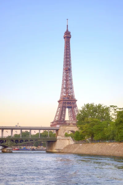 Torre Eiffel. HDR — Foto Stock