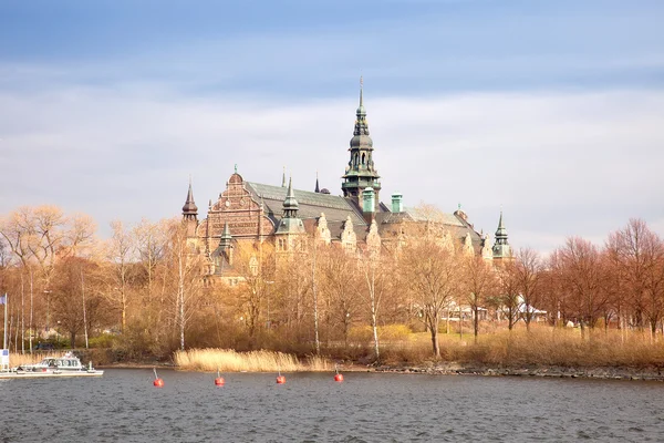 Stockholm, island Djurgarden — Stock Photo, Image