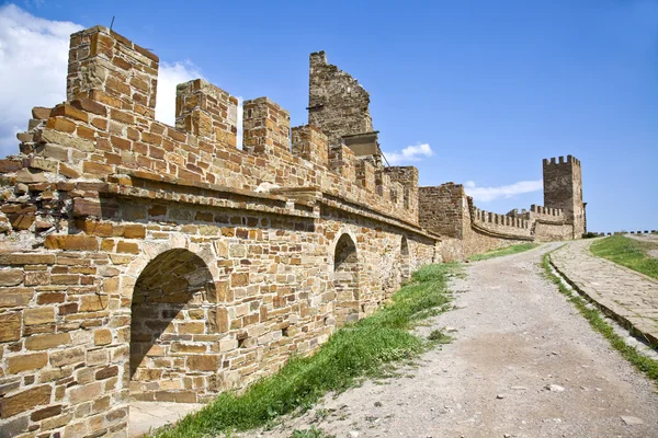 Genuesskaya fortress — Stock Photo, Image