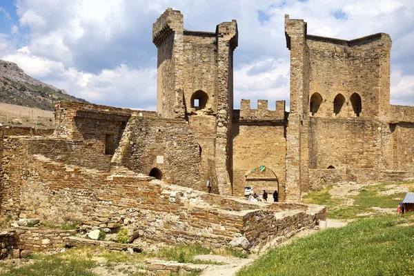 Генуэсская крепость — стоковое фото