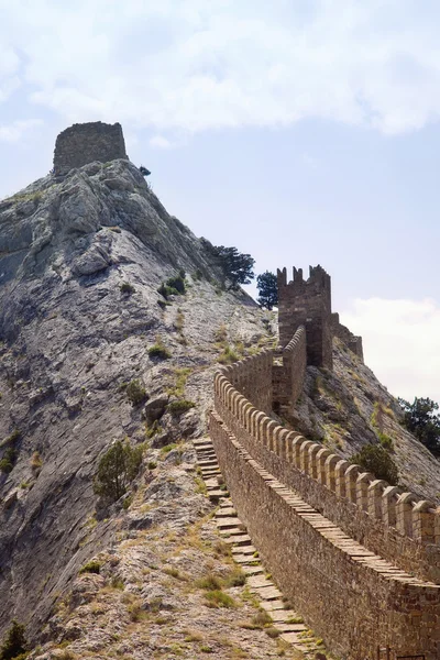 Fortezza di Genuesskaya — Foto Stock