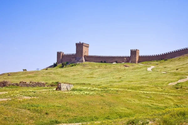 Genuesskaya fortress — Stock Photo, Image