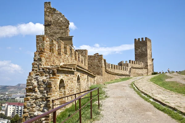 Genuesskaya fortress — Stock Photo, Image