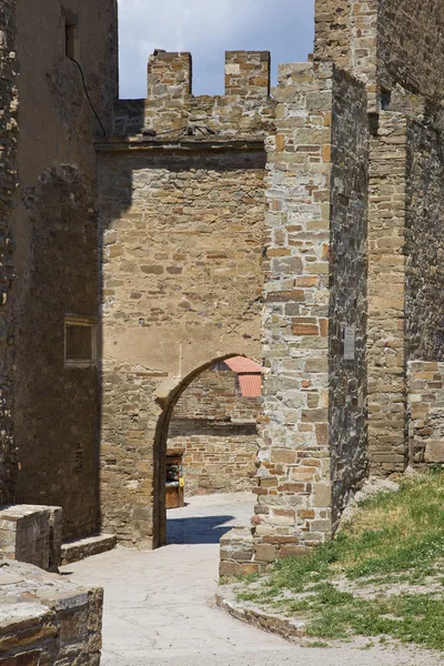 Генуэсская крепость — стоковое фото