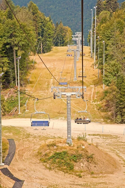 Caucasus. Ropeway — Stock Photo, Image