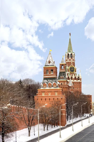 Moskova kremlin kuleleri — Stok fotoğraf