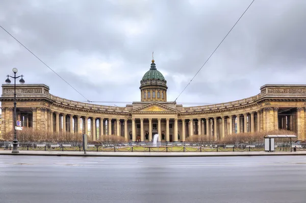 Katedry Matki Boskiej Kazańskiej. HDR — Zdjęcie stockowe