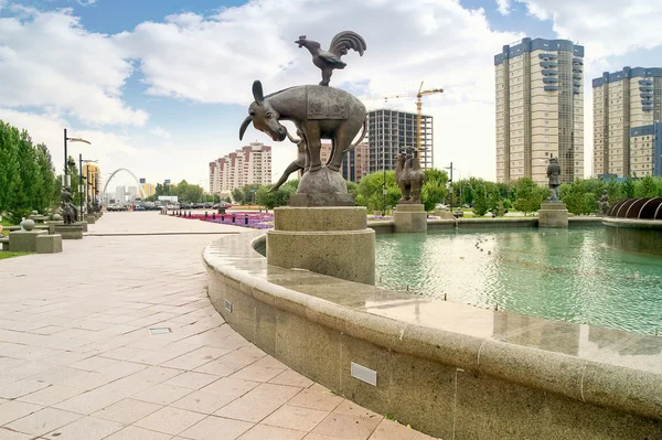 Міста Астана — стокове фото