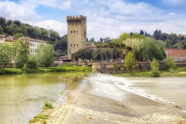 Küste die Flüsse Arno — Stockfoto