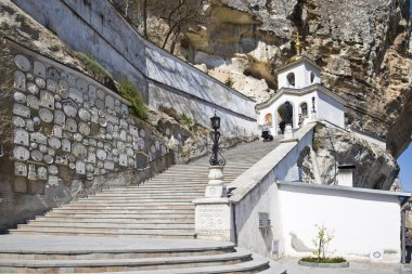 Uspensky Cave Monastery clipart