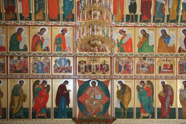 İkonostasisin solovki Manastırı'olduğunu