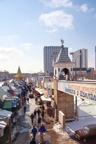 Feira é em Izmaylovo — Fotografia de Stock