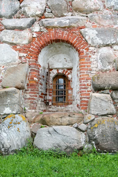 Penceresinde kalın duvar — Stok fotoğraf