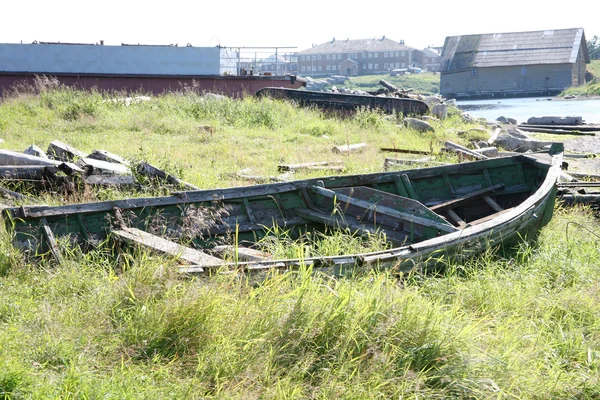 Oude zeeboot — Stockfoto